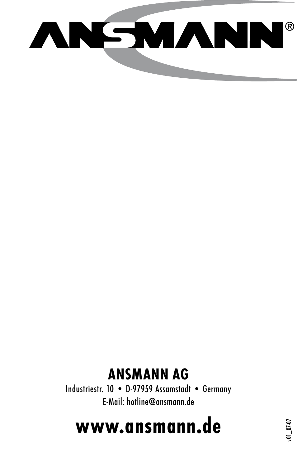 Ansmann ag | ANSMANN 5600003 Power2Go 120+ User Manual | Page 46 / 46