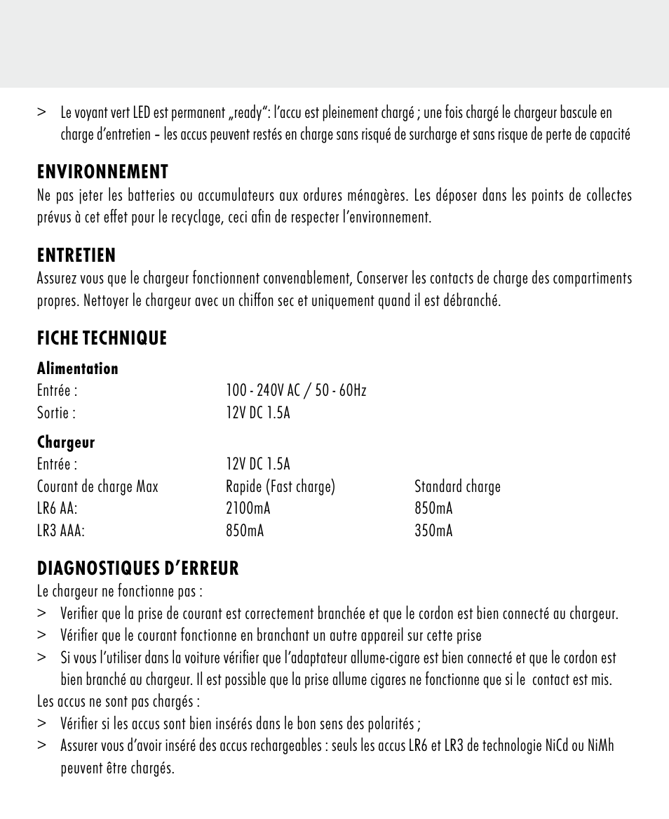 ANSMANN 5707144 Energy 4 speed User Manual | Page 12 / 76