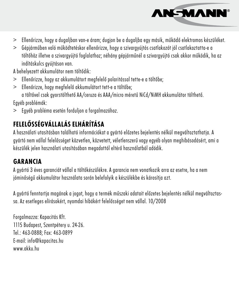 ANSMANN 5707144 Energy 4 speed User Manual | Page 25 / 76