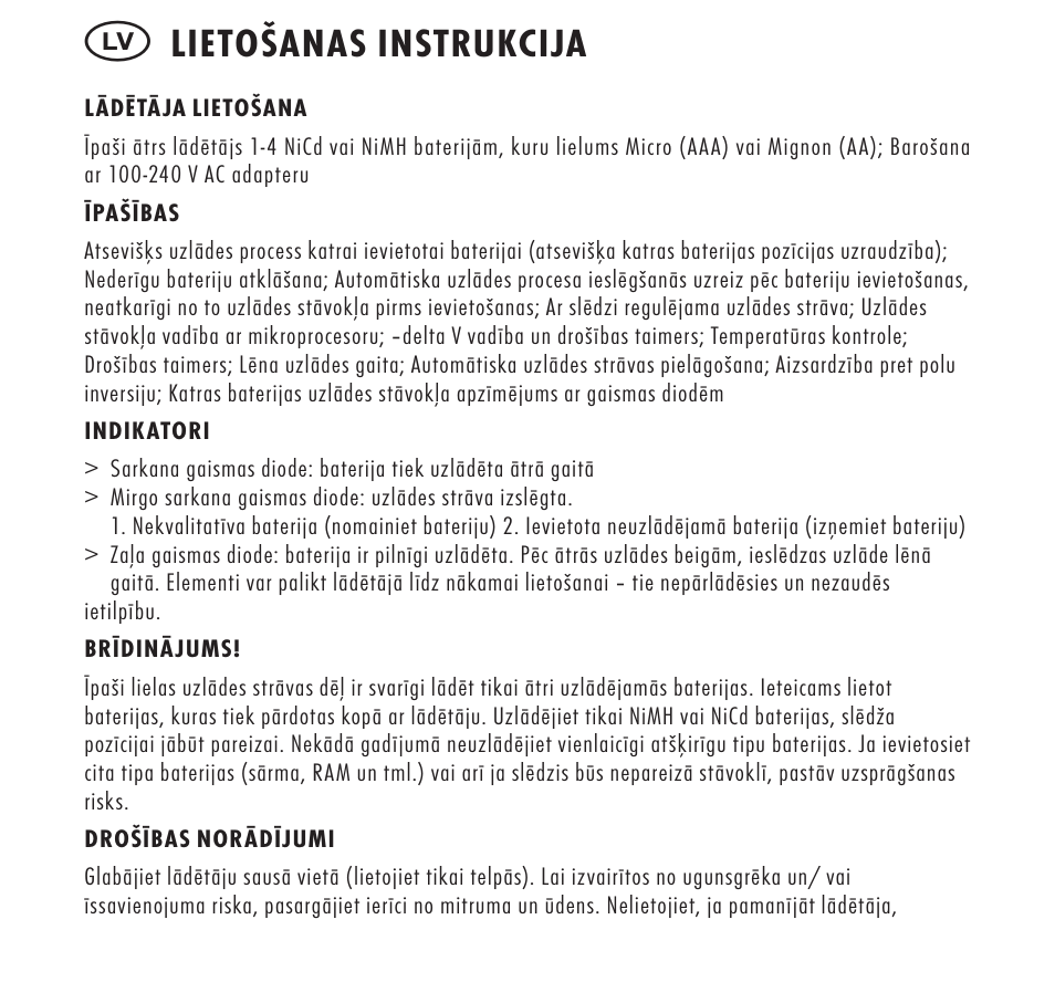 Lietošanas instrukcija | ANSMANN 5707153 Digispeed 4 Ultra+ User Manual | Page 16 / 48