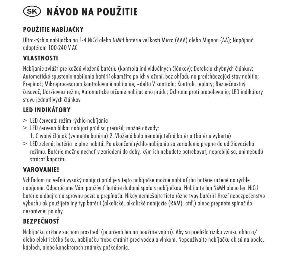 Návod na použitie | ANSMANN 5707153 Digispeed 4 Ultra+ User Manual | Page 36 / 48