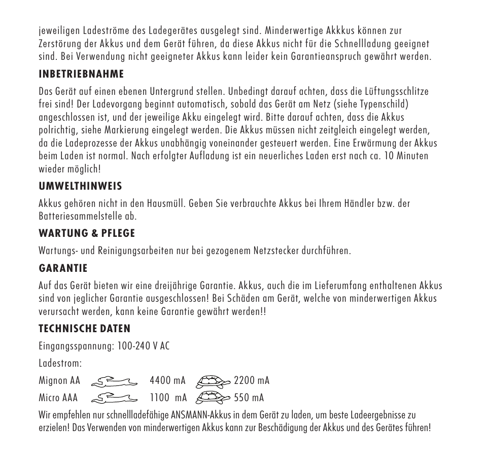 ANSMANN 5707153 Digispeed 4 Ultra+ User Manual | Page 5 / 48