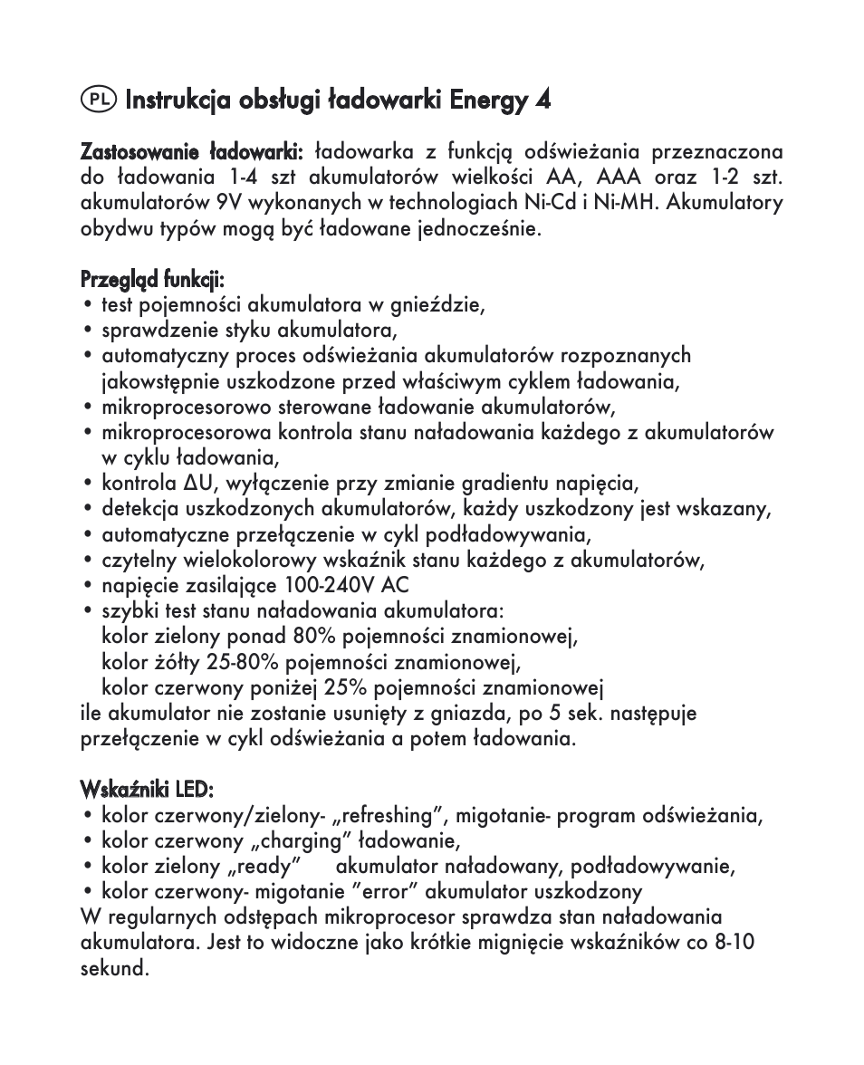 ANSMANN 5C07092 Energy 4 Set User Manual | Page 14 / 24