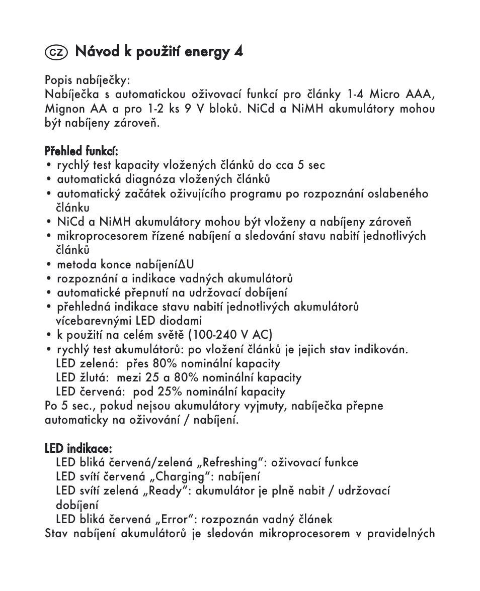 ANSMANN 5C07092 Energy 4 Set User Manual | Page 16 / 24