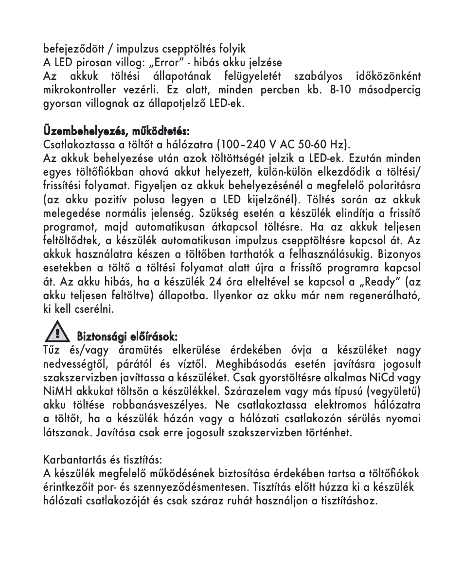 ANSMANN 5C07092 Energy 4 Set User Manual | Page 19 / 24