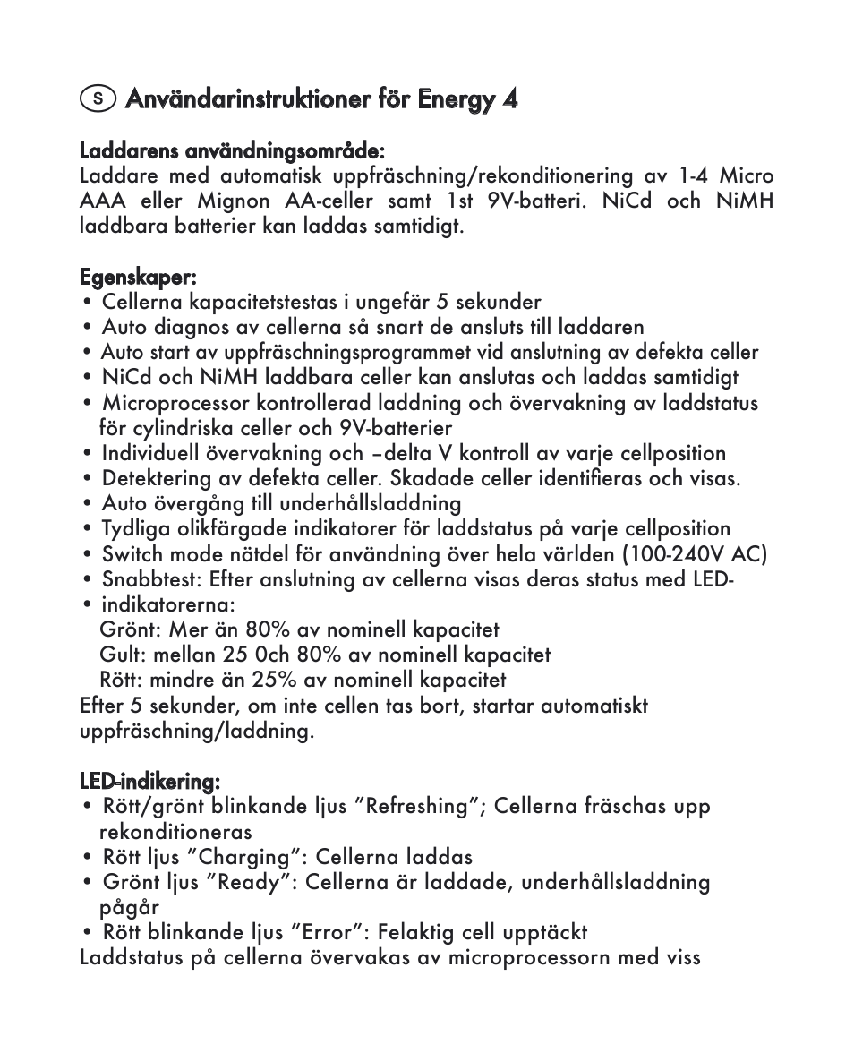 ANSMANN 5C07092 Energy 4 Set User Manual | Page 20 / 24