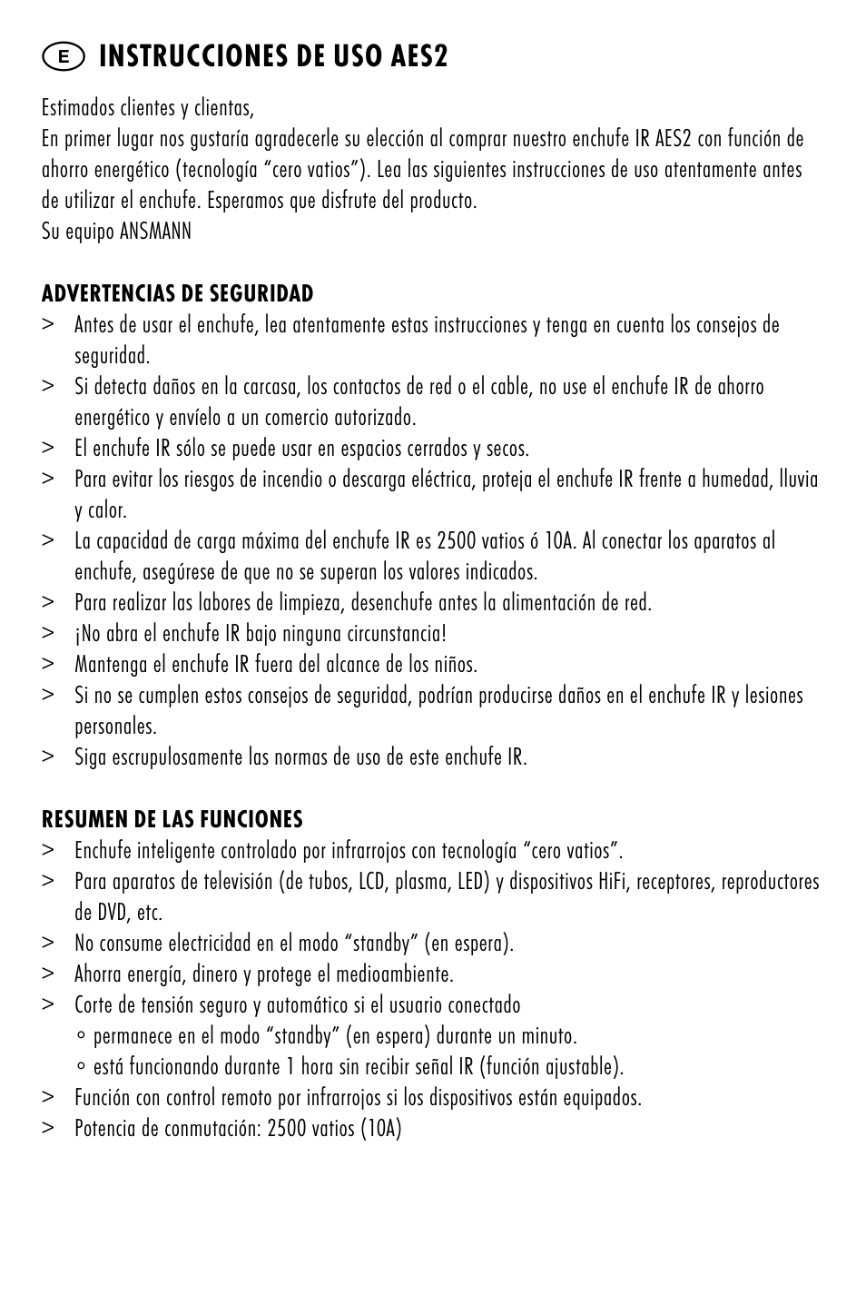 ANSMANN 5024073 AES2 User Manual | Page 12 / 60