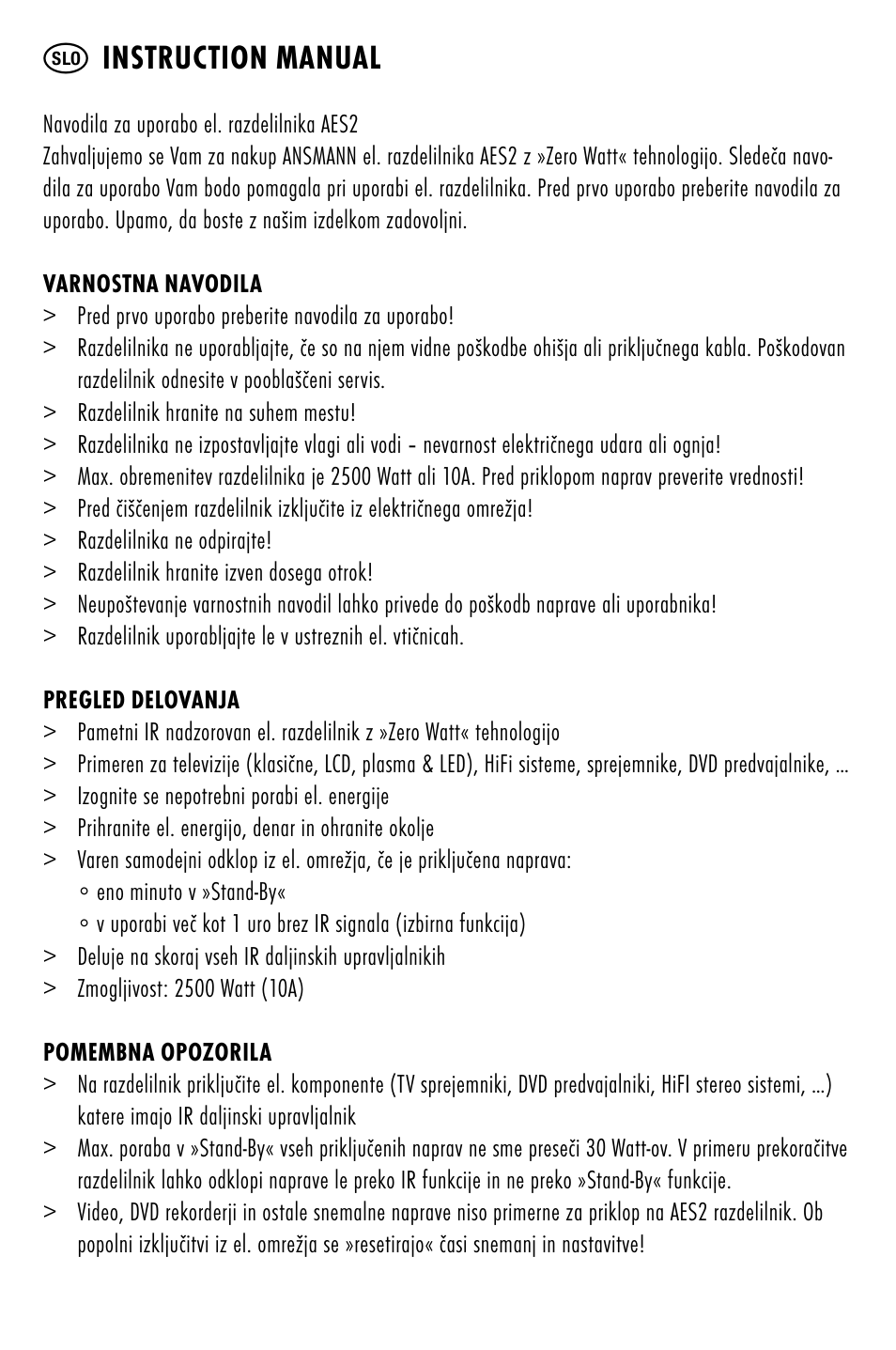 ANSMANN 5024073 AES2 User Manual | Page 52 / 60