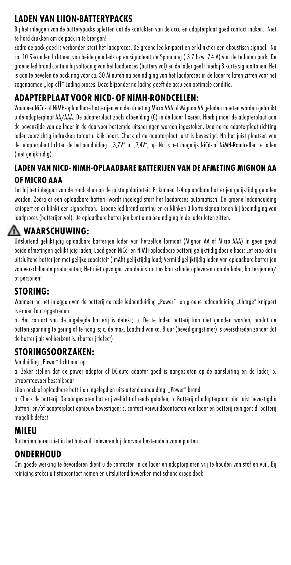 ANSMANN 5025023 DigiCharger plus User Manual | Page 22 / 39