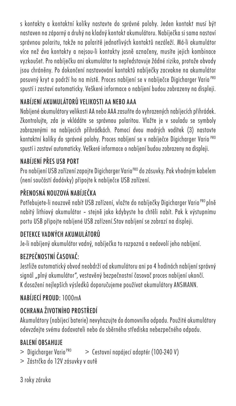 ANSMANN 5025132 DigiCharger Vario Pro User Manual | Page 31 / 48