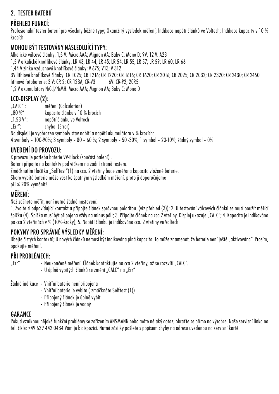 ANSMANN 5207313 Energy 8 professional User Manual | Page 30 / 41