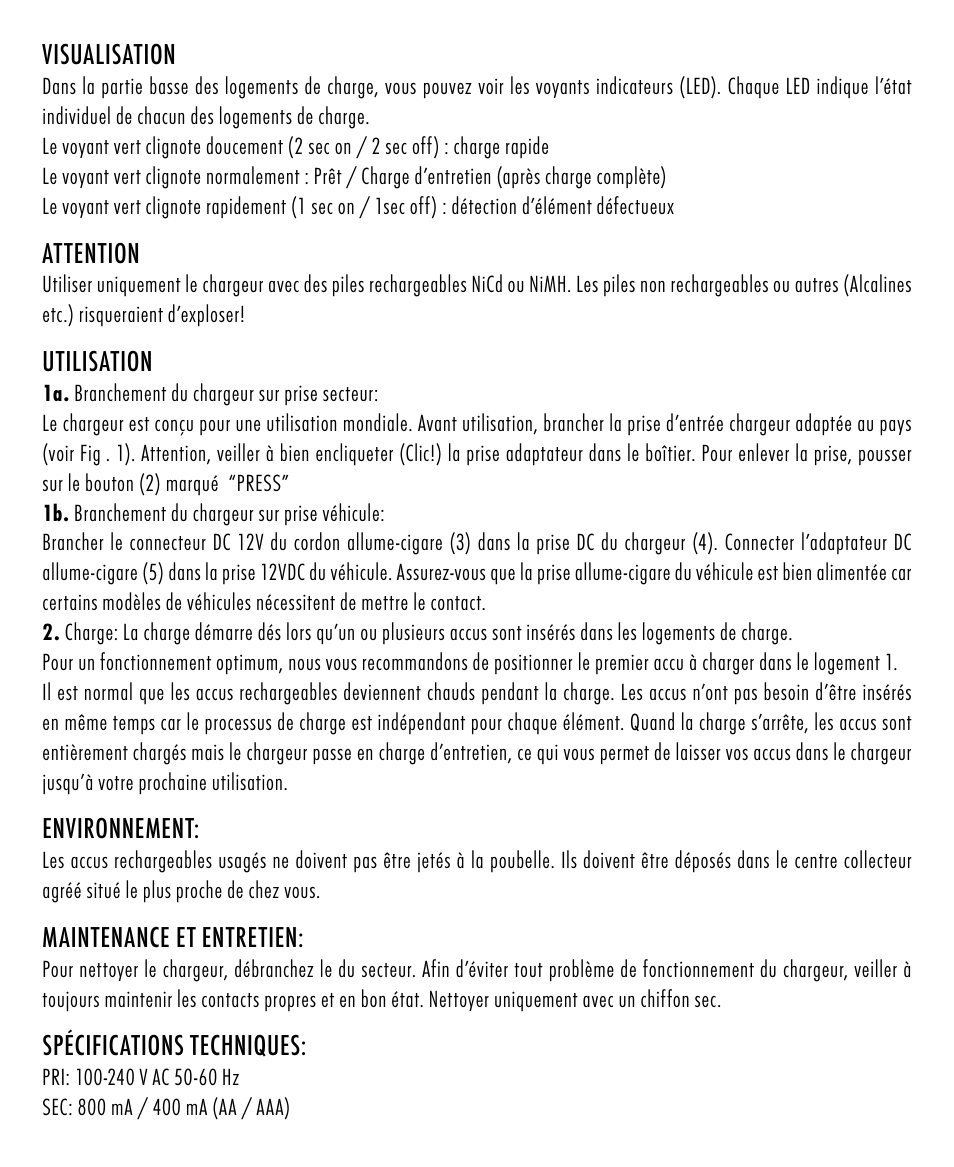 ANSMANN 5307213 Powerline 4 Globe User Manual | Page 8 / 45