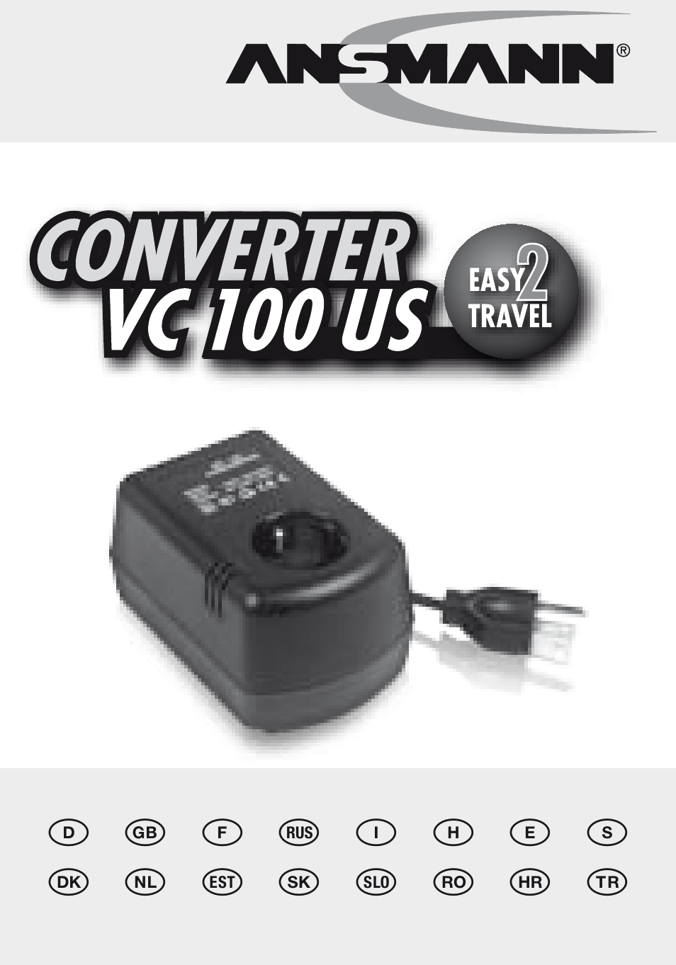 ANSMANN 5500032 VC 100 US User Manual | 36 pages