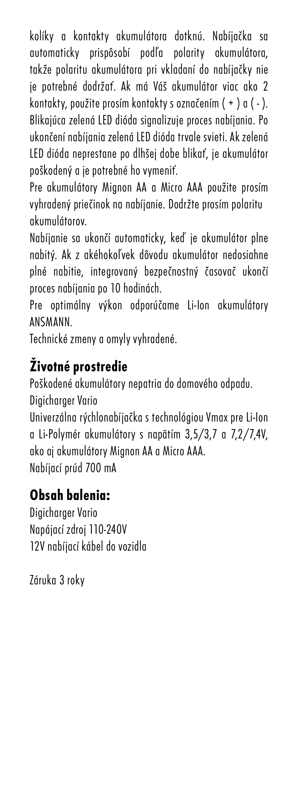 ANSMANN 5025113 DigiCharger Vario User Manual | Page 31 / 44