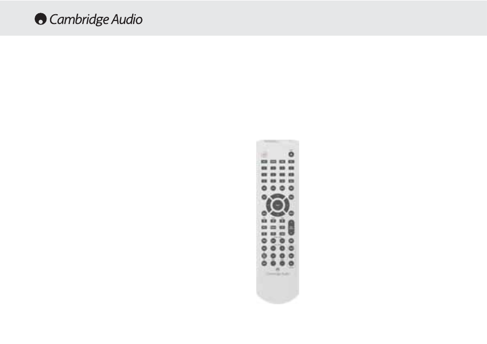 Installation using the remote handset | Cambridge Audio azur 540V User Manual | Page 6 / 20