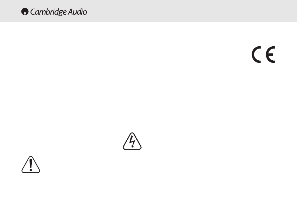 Precauciones de seguridad | Cambridge Audio 540D User Manual | Page 46 / 116