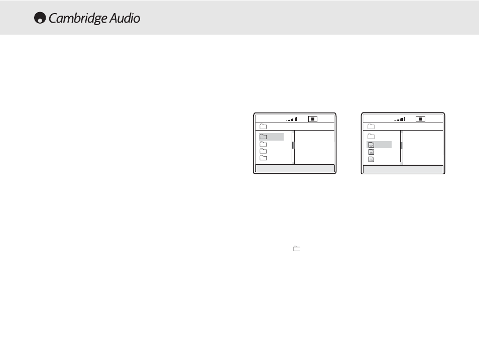 Afspilning af mpeg4-ffiler, Afspilning af mpeg4 | Cambridge Audio 80 Series User Manual | Page 174 / 212