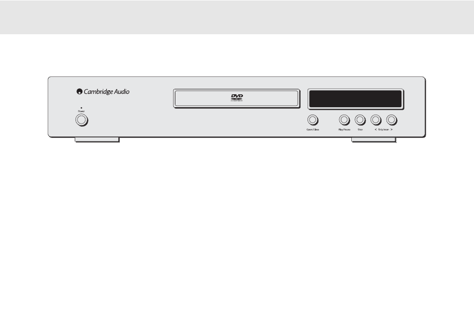 Bedienelemente an der vorderseite | Cambridge Audio 80 Series User Manual | Page 39 / 212