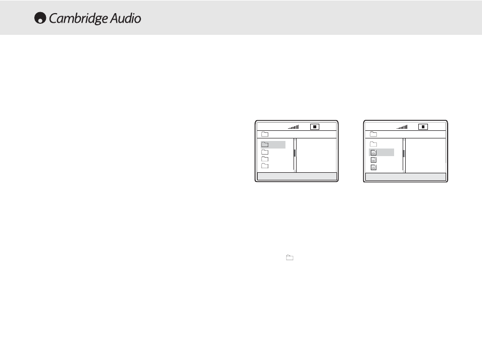 Reproducción de archivos mpeg4, Reproducción mpeg4 | Cambridge Audio 80 Series User Manual | Page 96 / 212