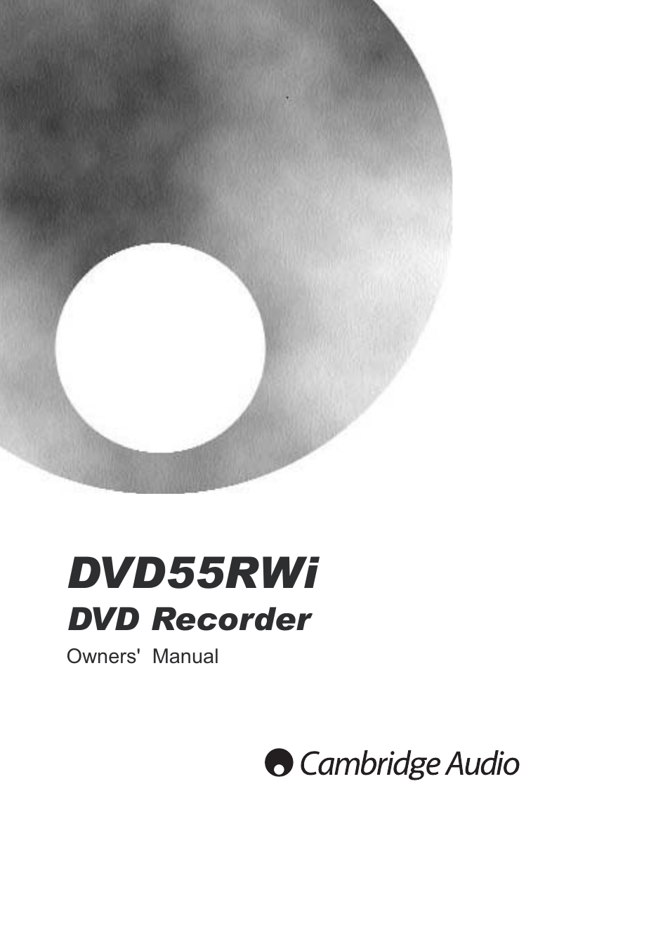 Cambridge Audio DVD55RWi User Manual | 56 pages