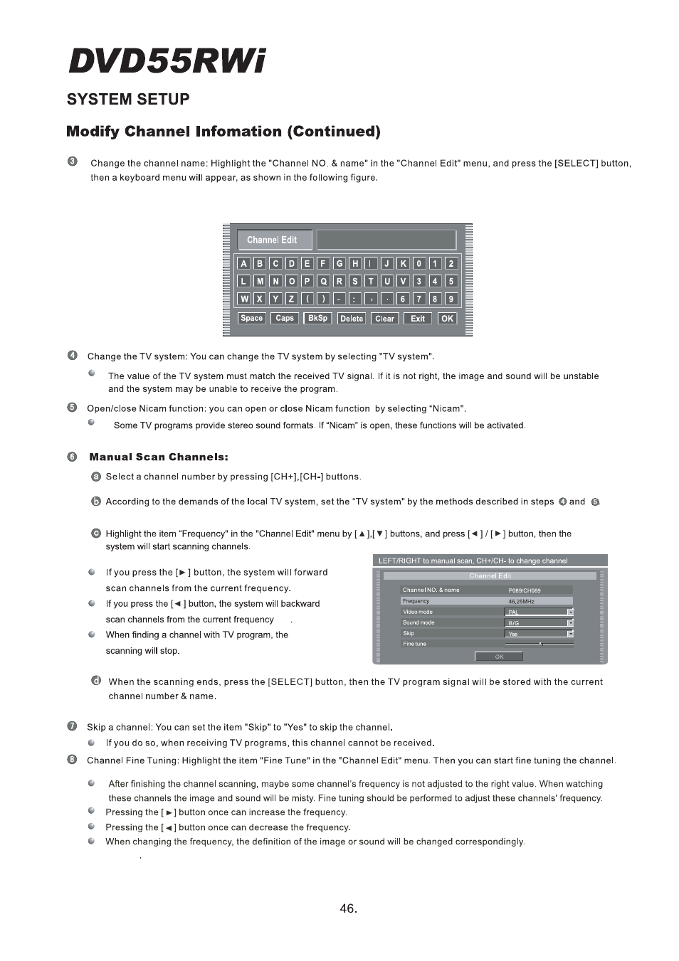 Cambridge Audio DVD55RWi User Manual | Page 48 / 56