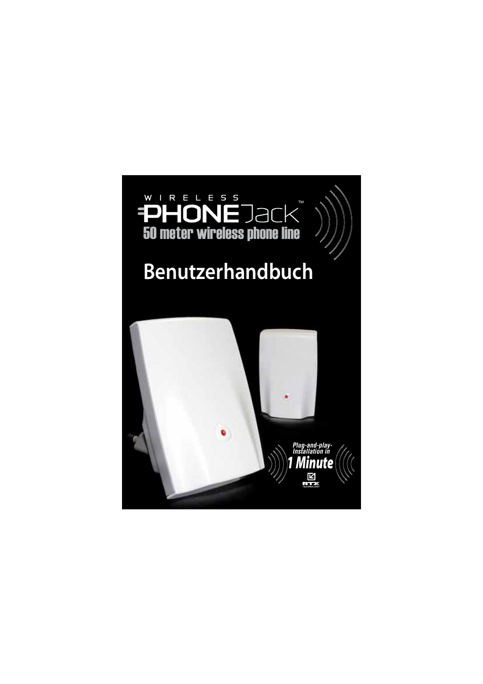 Benutzerhandbuch, 1 minute, 50 meter wireless phone line | AUDIOLINE DECT Air-Line 50 User Manual | Page 51 / 92