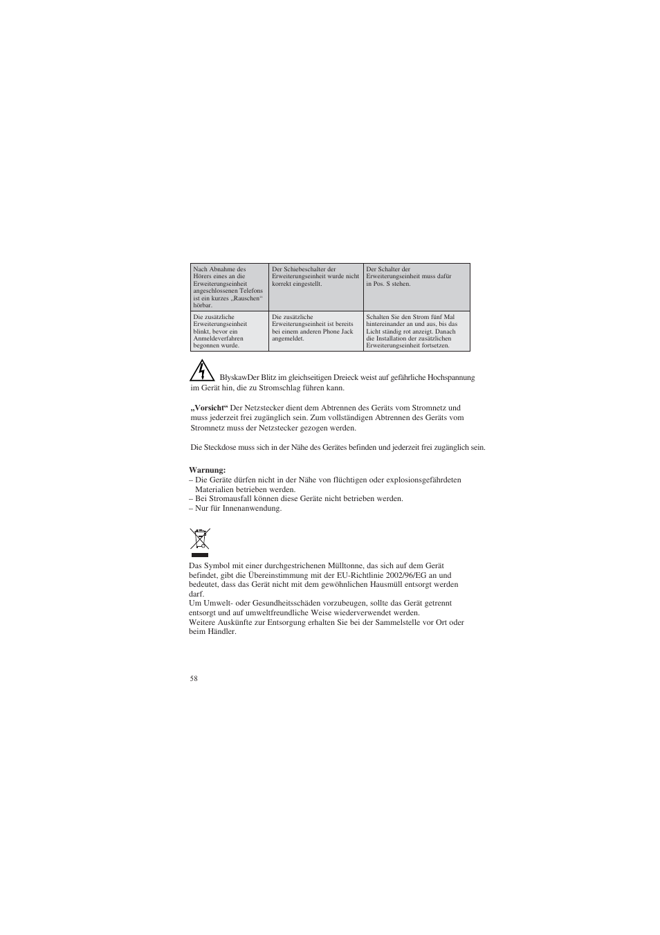 AUDIOLINE DECT Air-Line 50 User Manual | Page 58 / 92