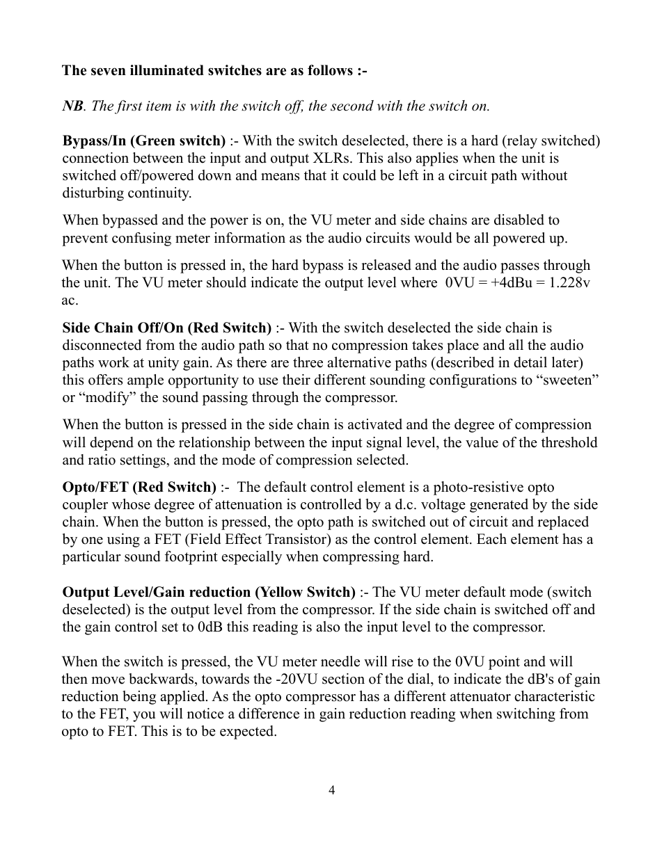 Aurora Audio GTC2 User Manual | Page 4 / 8