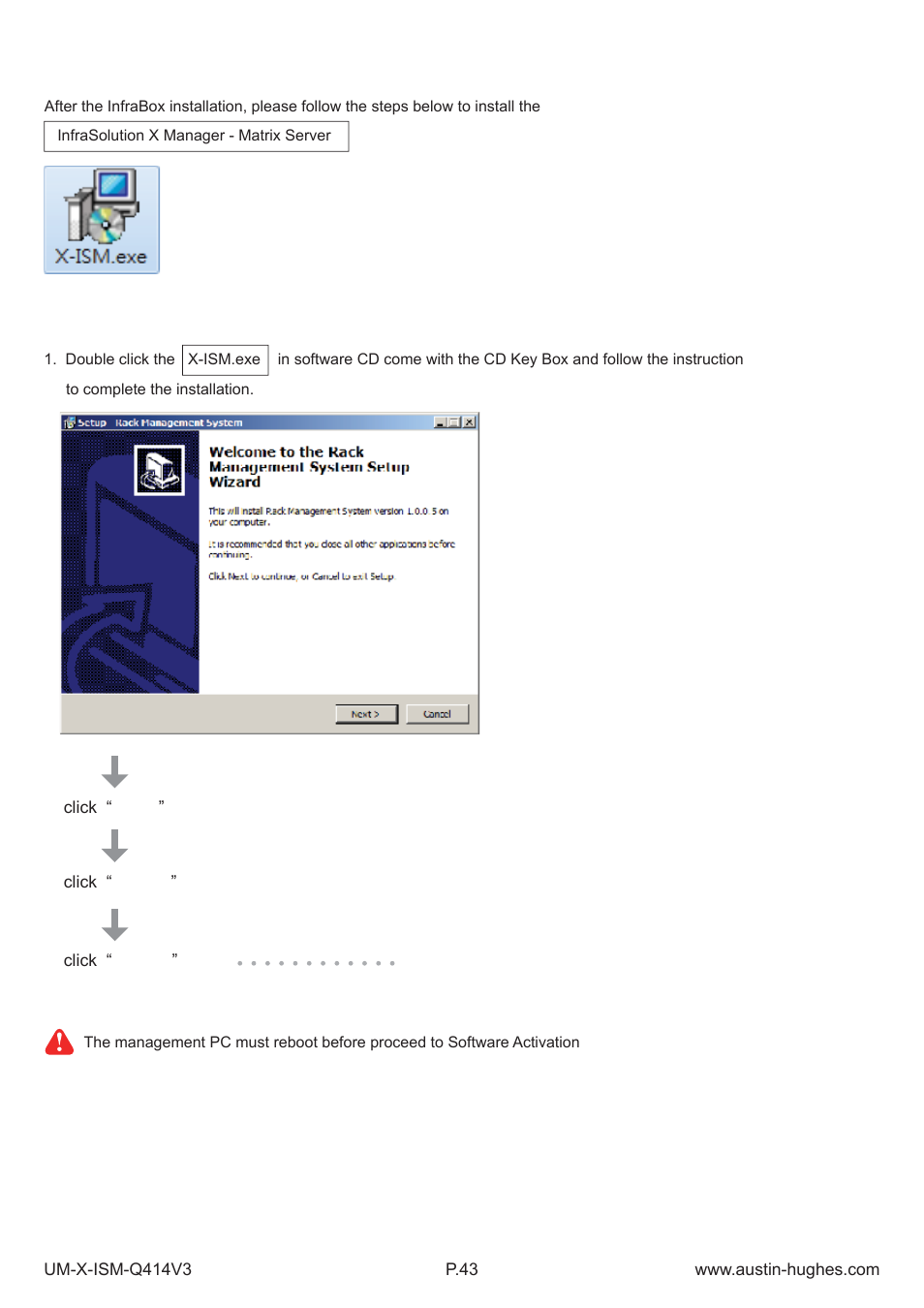 6 > software installation | Austin Hughes X-800 Smartcard  Handle User Manual | Page 48 / 85