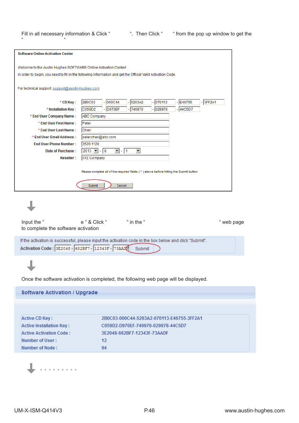 8 > software activation | Austin Hughes X-800 Smartcard  Handle User Manual | Page 51 / 85