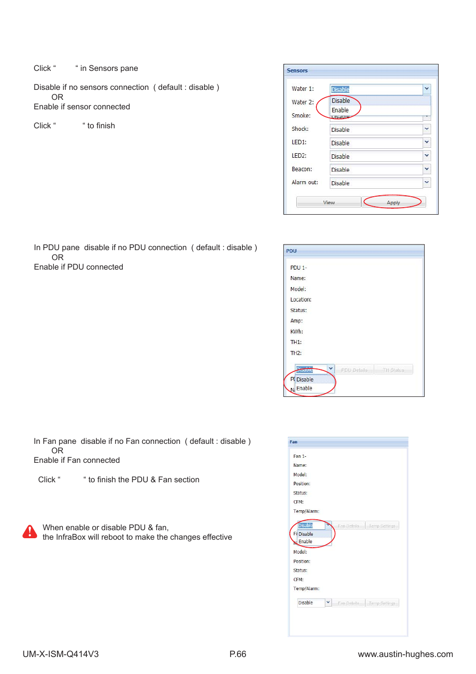 1 > individual cabinet devices enable & disable | Austin Hughes X-800 Smartcard  Handle User Manual | Page 71 / 85