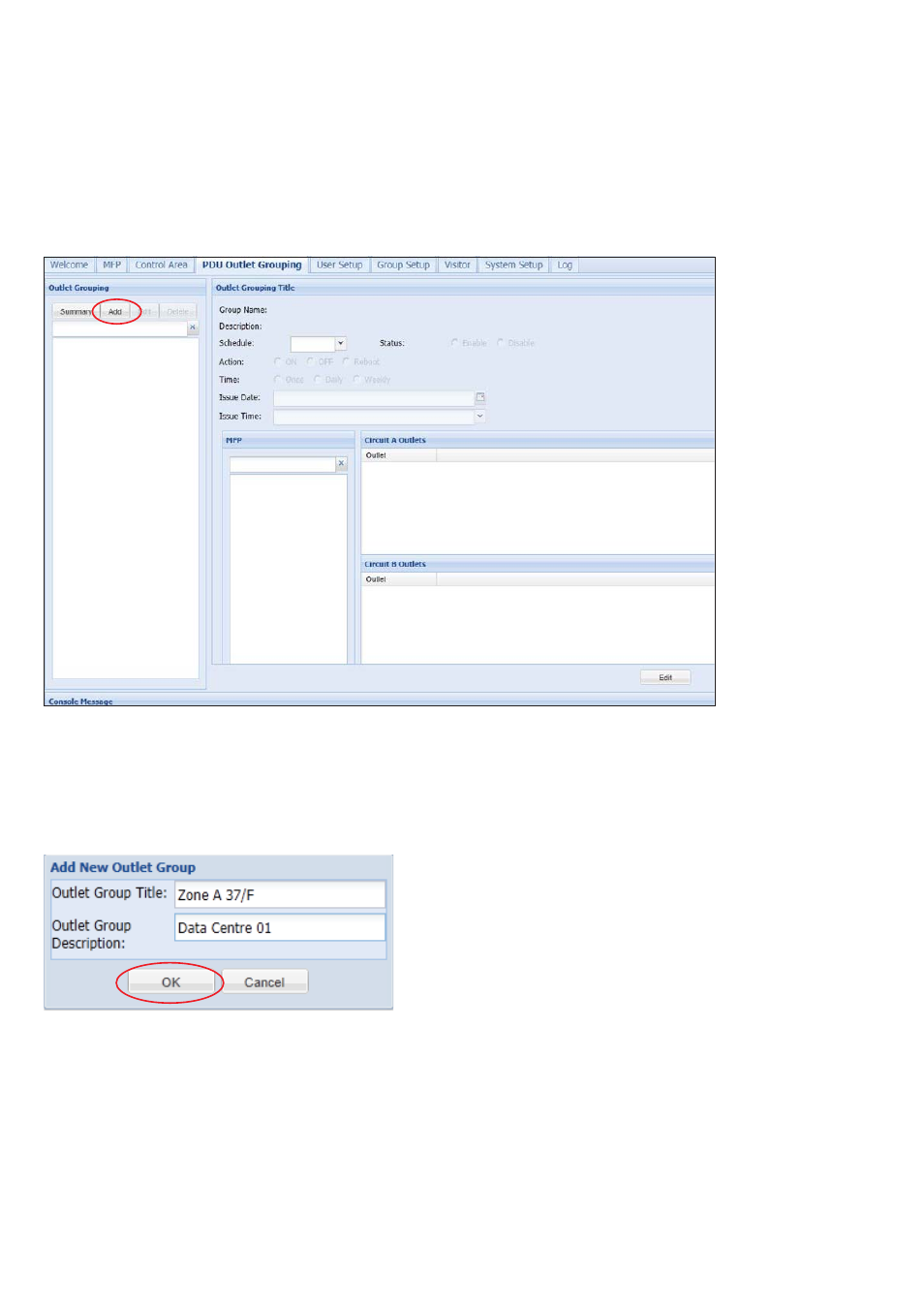 6 > pdu outlet grouping | Austin Hughes X-600 Smartcard  Handle User Manual | Page 79 / 87