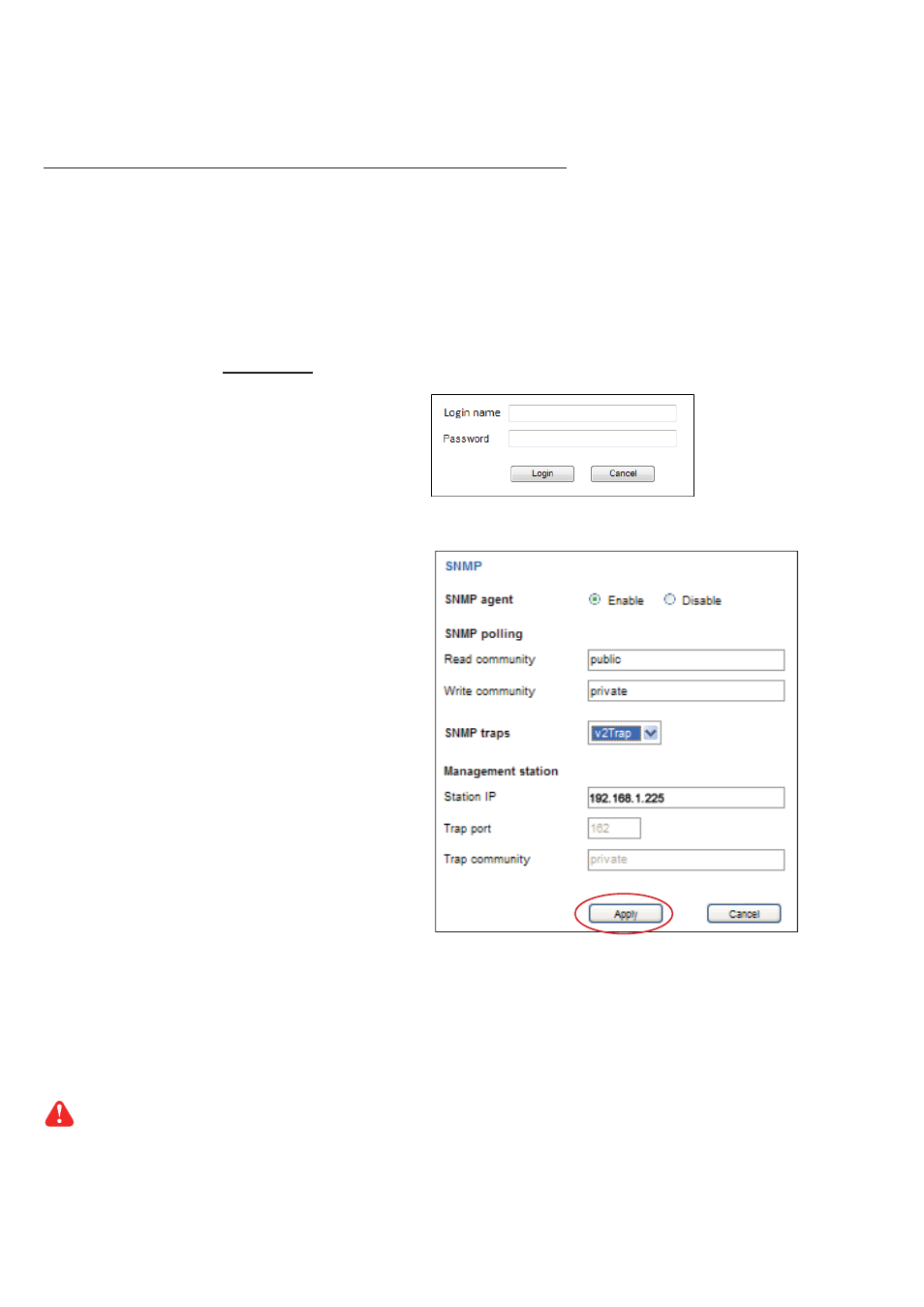 1 > snmp | Austin Hughes X-600 Smartcard  Handle User Manual | Page 83 / 87