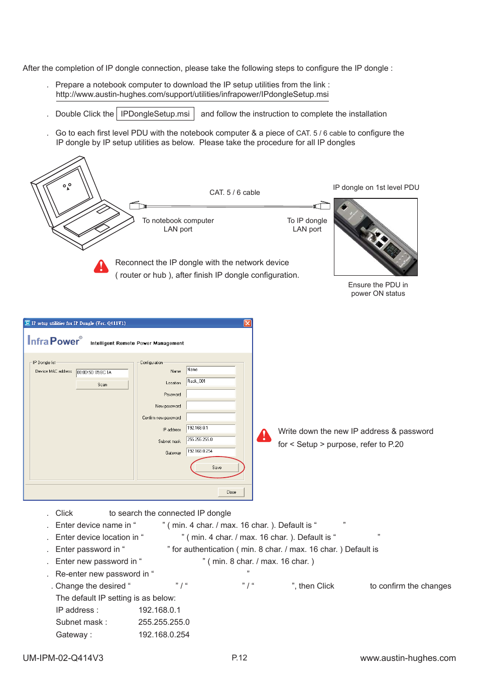 2 > ip dongle confi guration | Austin Hughes IPM-02 User Manual | Page 17 / 48