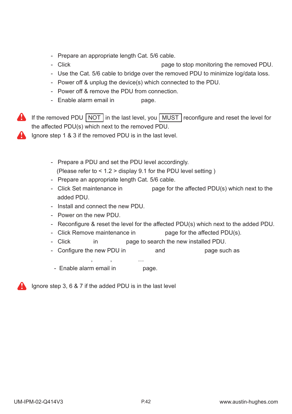 Austin Hughes IPM-02 User Manual | Page 47 / 48