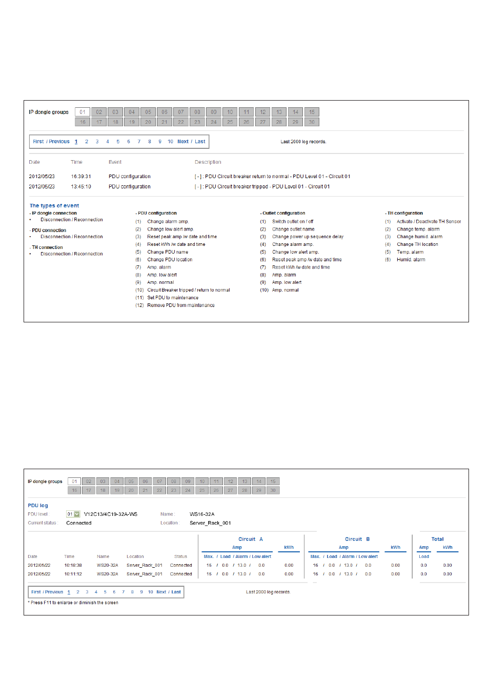 Part v. events / log / report | Austin Hughes IPM-03 User Manual | Page 40 / 54