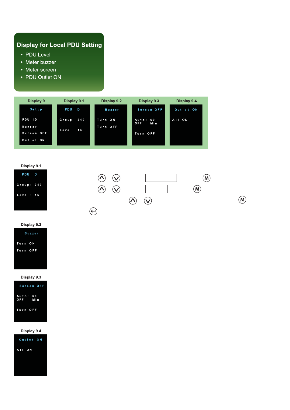 2 > w meter display & setting | Austin Hughes IPM-03 User Manual | Page 9 / 54