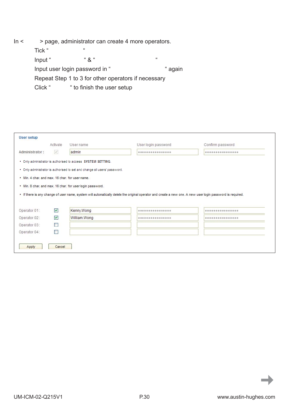 Austin Hughes Fan Unit  &  ICM-02 User Manual | Page 35 / 56