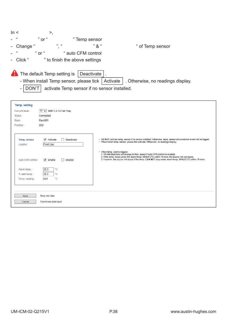 Part v. software usage & operation | Austin Hughes Fan Unit  &  ICM-02 User Manual | Page 43 / 56