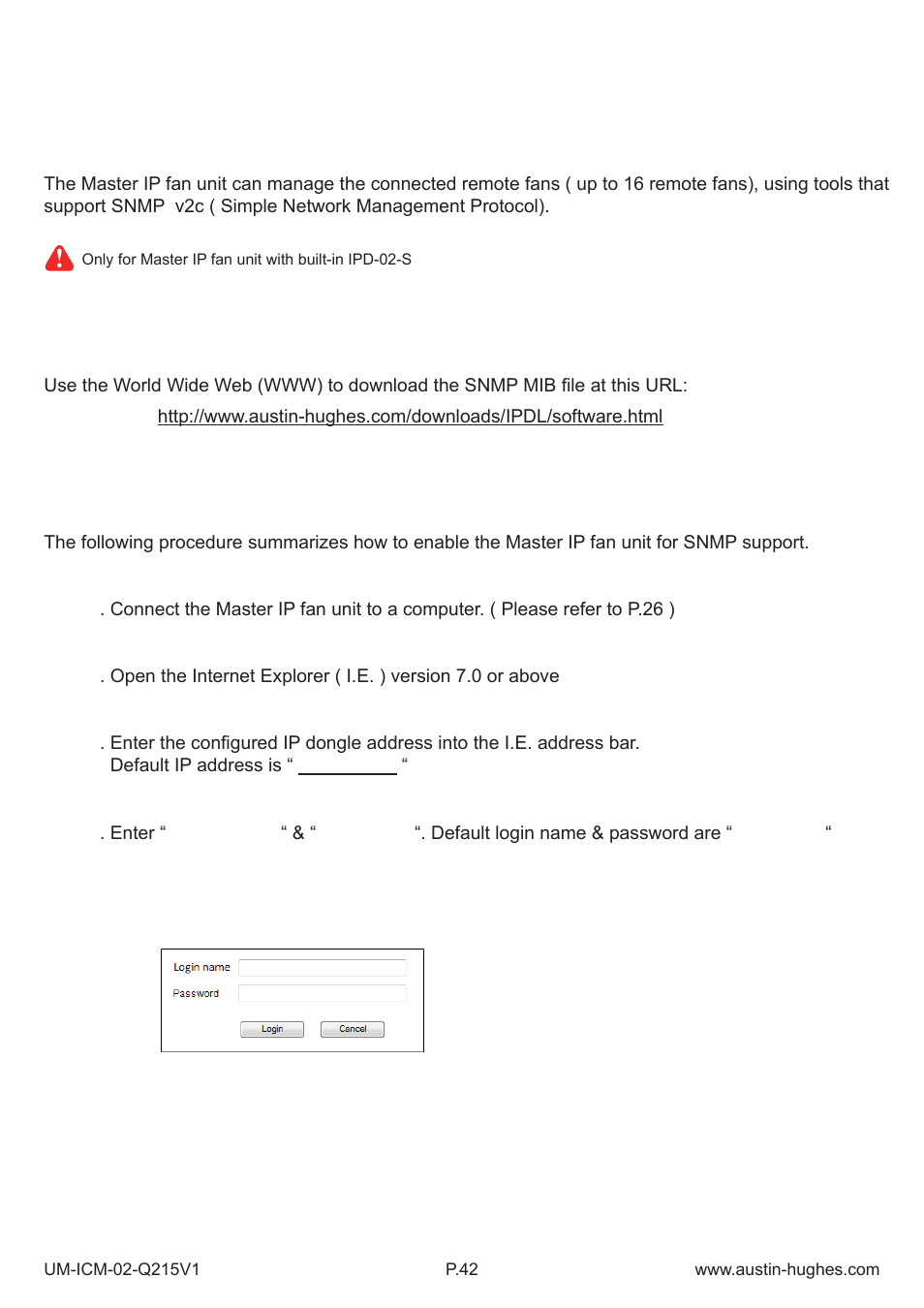 Austin Hughes Fan Unit  &  ICM-02 User Manual | Page 47 / 56