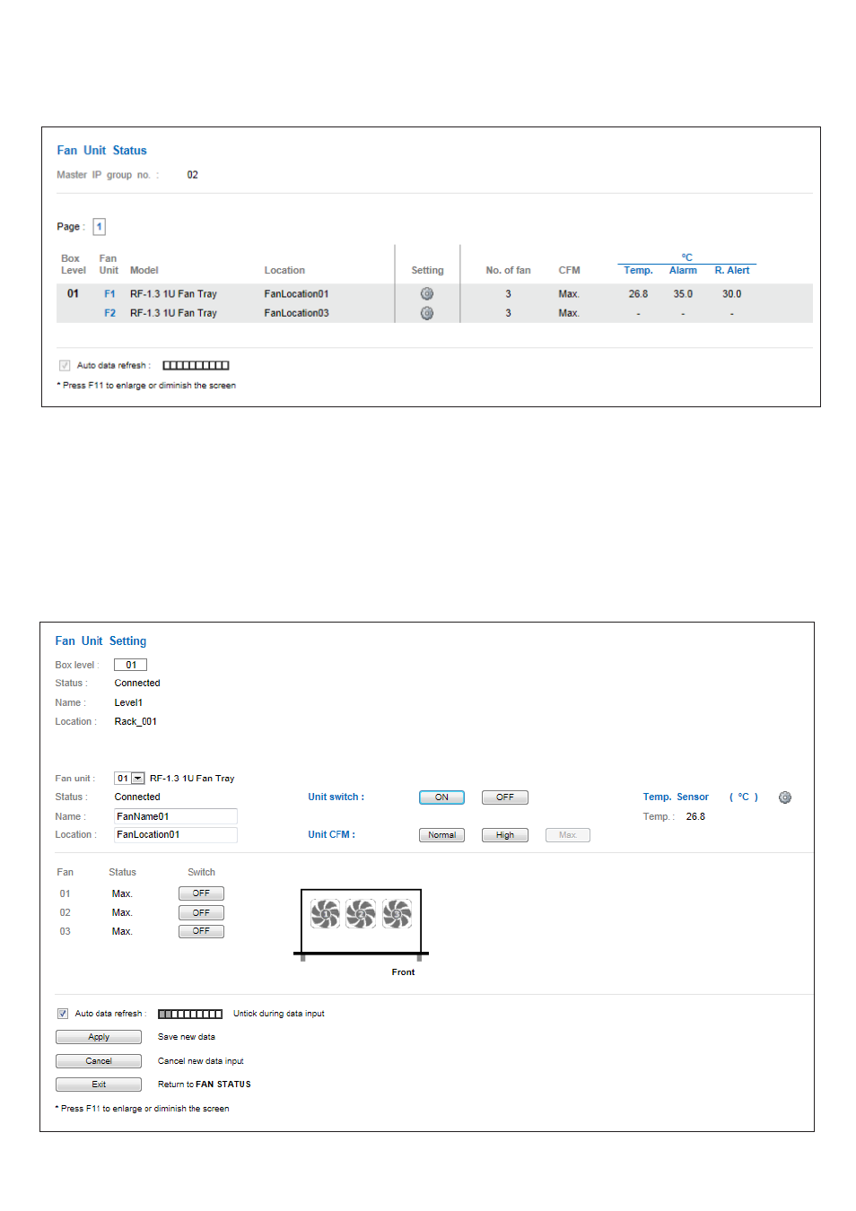 4 > fan unit | Austin Hughes IGM-03 User Manual | Page 60 / 79