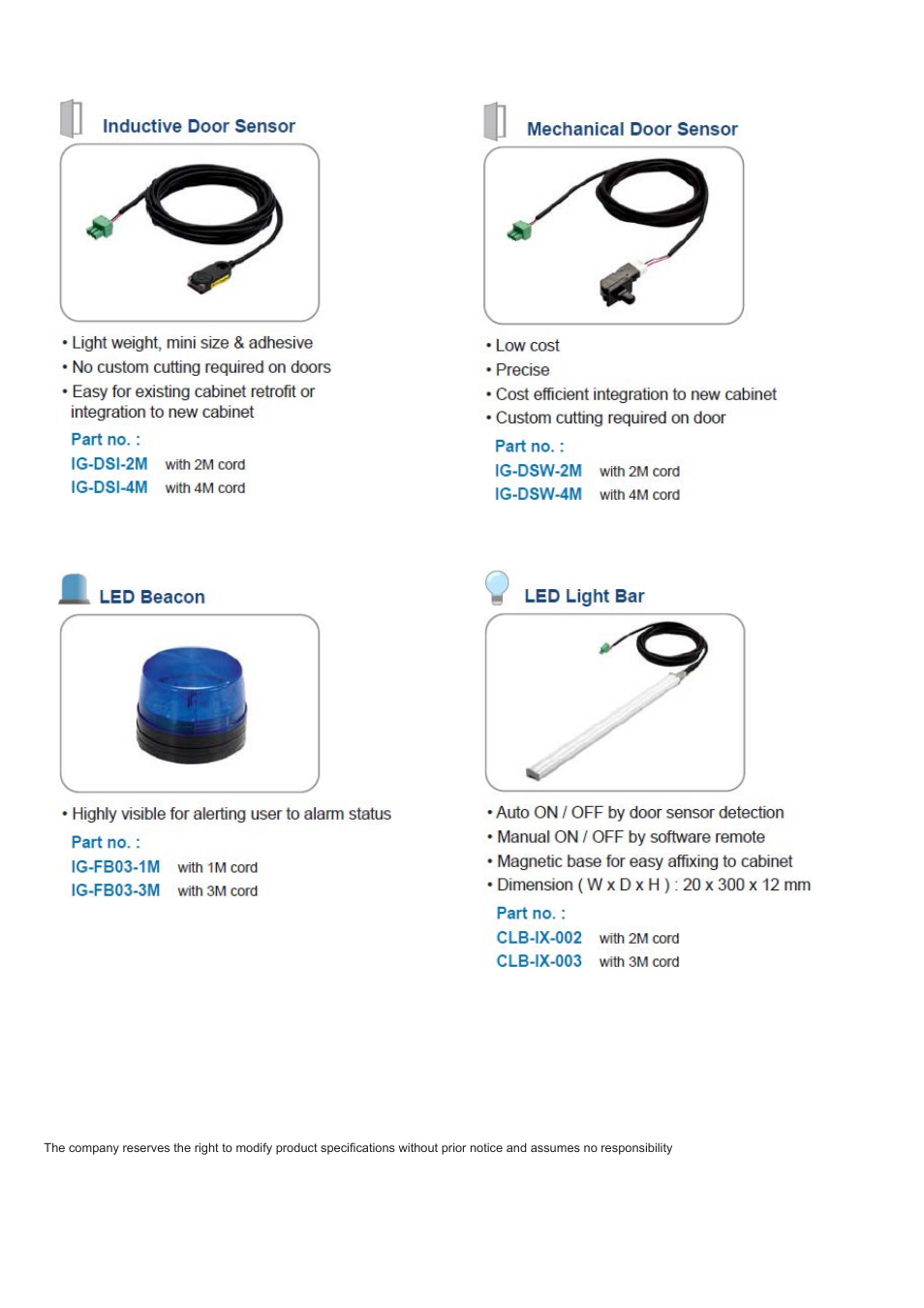 Part xi. optional accessories | Austin Hughes IGM-03 User Manual | Page 79 / 79