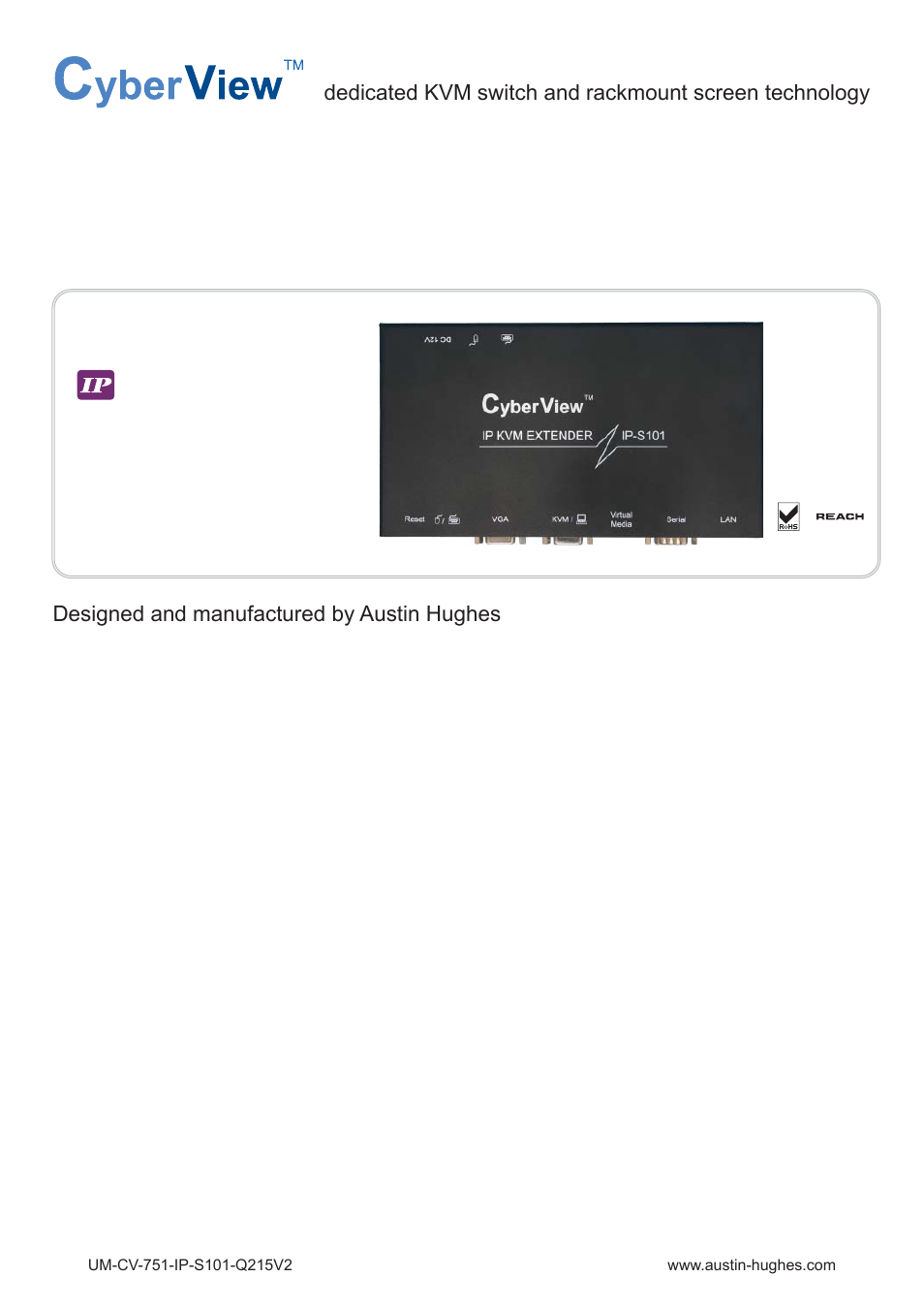 Austin Hughes IP-S101 User Manual | 10 pages