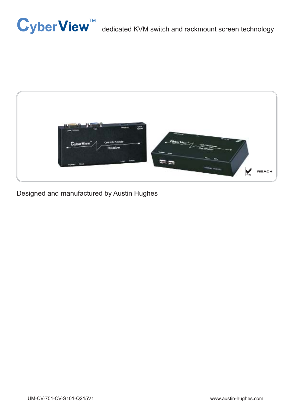 Austin Hughes CV-S101 User Manual | 12 pages