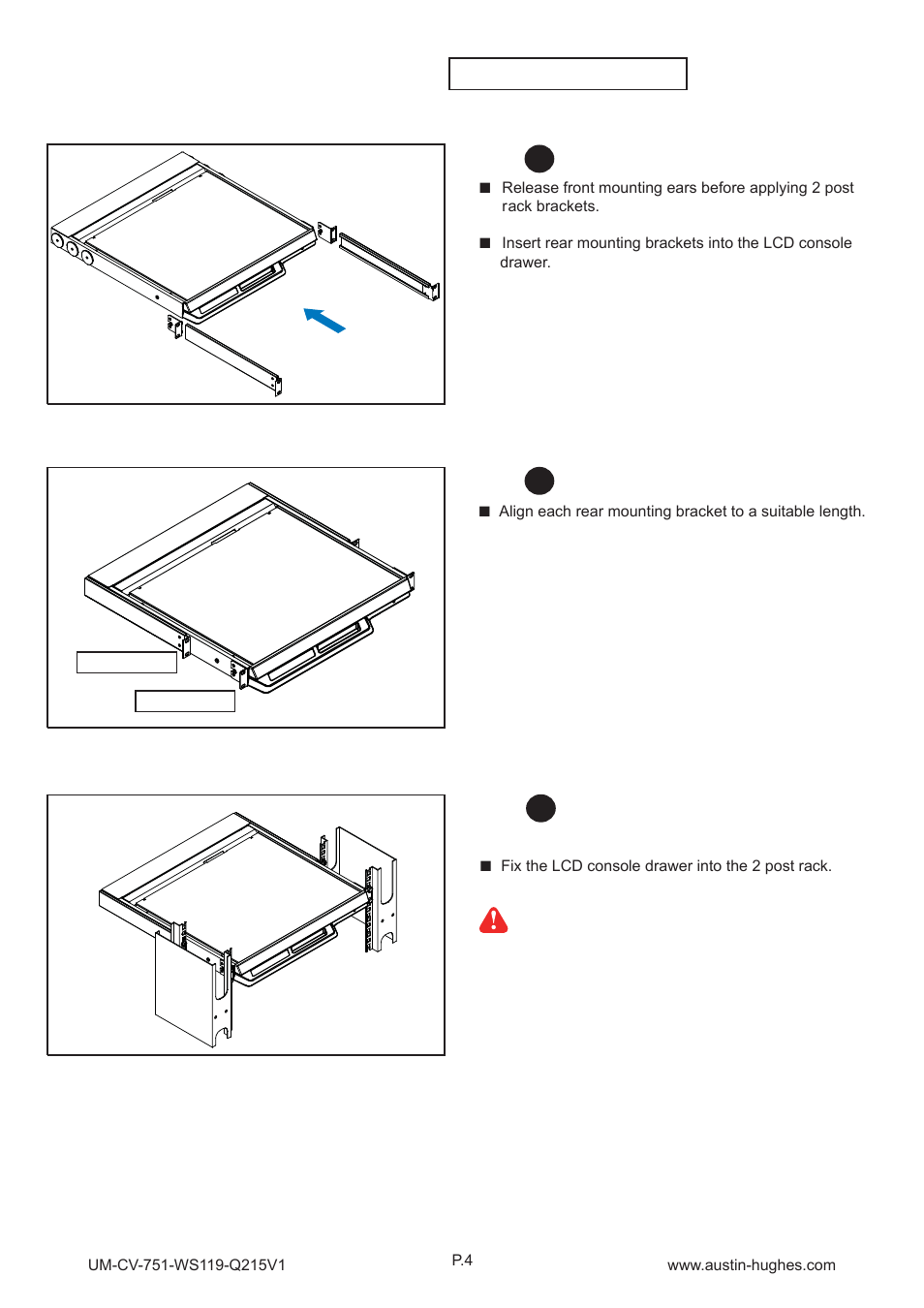 Austin Hughes WS119 User Manual | Page 9 / 20