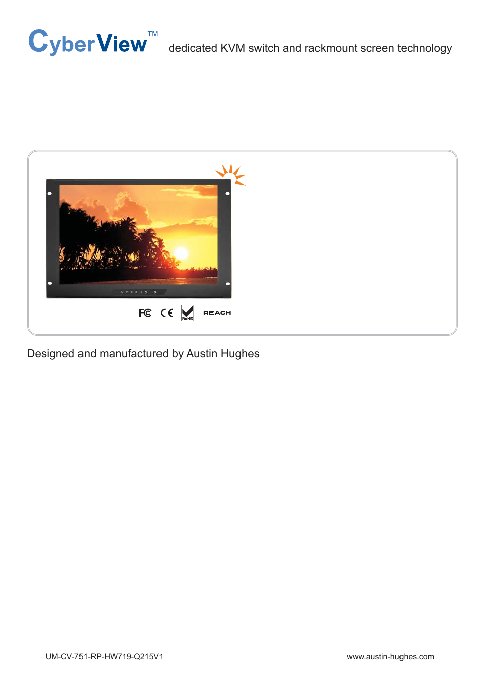 Austin Hughes RP-HW719 User Manual | 20 pages