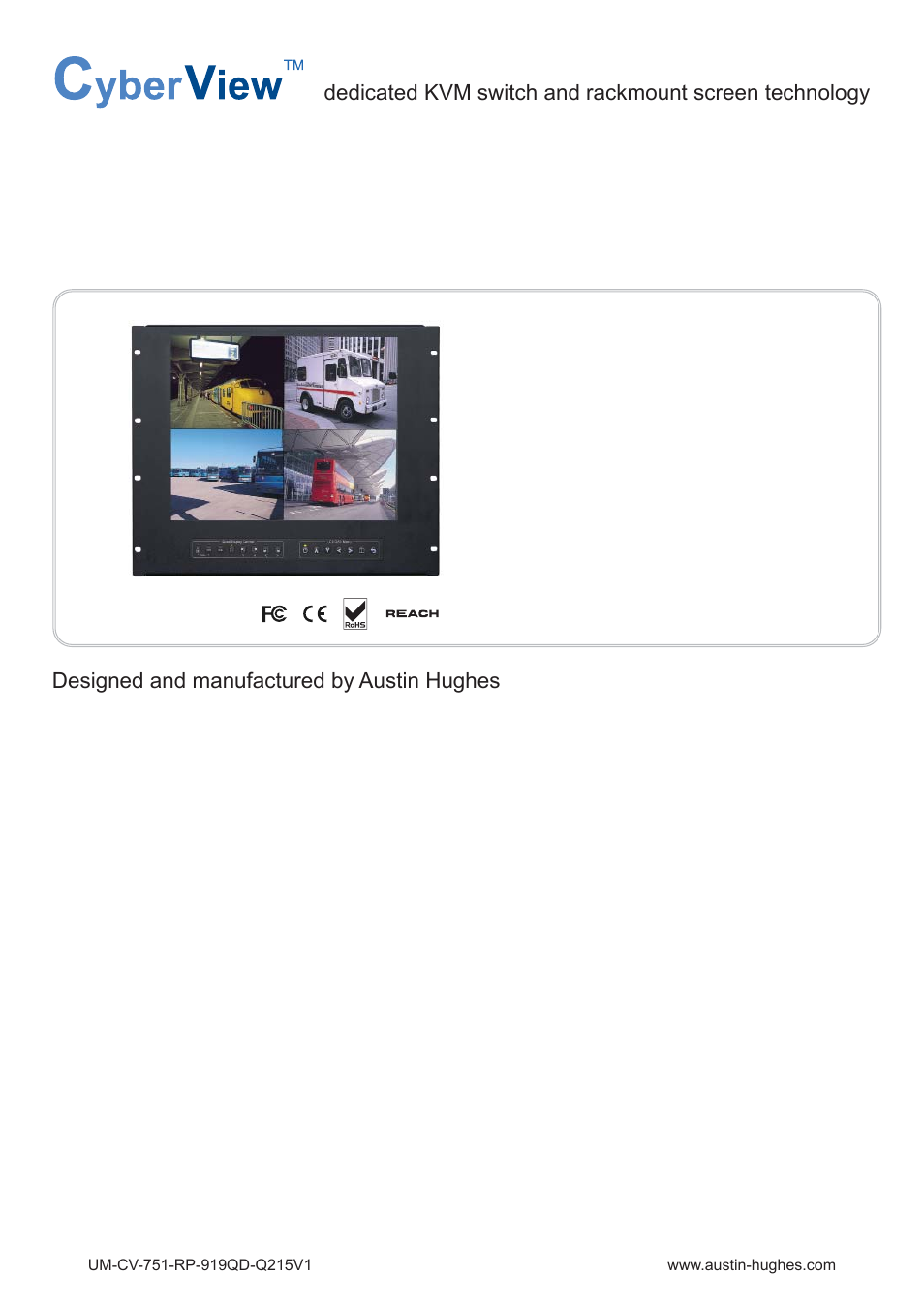 Austin Hughes RP-919QD User Manual | 24 pages