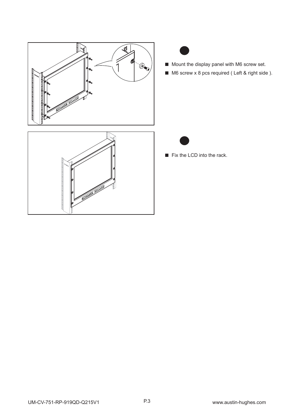 3 > installation | Austin Hughes RP-919QD User Manual | Page 6 / 24