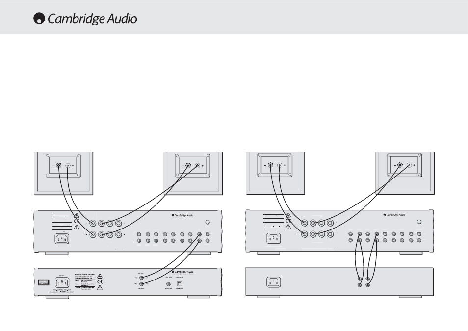 Hilfe zum anschluß ihrer komponenten, Standard vverbindungen, Anschluß eeines aaufzeichnungsgerätes | Tape // m md-s spieler | Cambridge Audio Azur 640A User Manual | Page 22 / 114