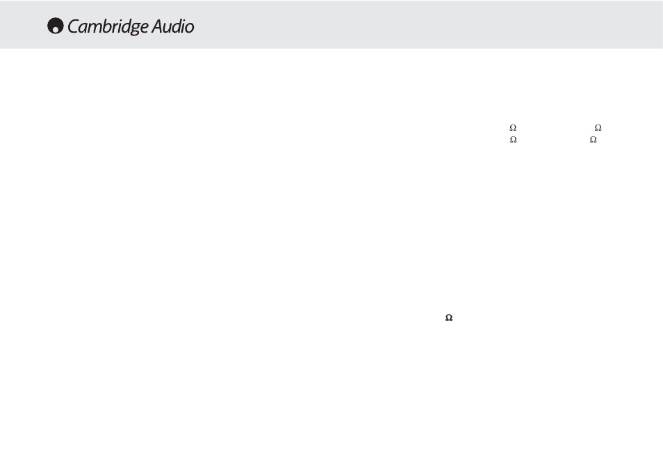 Guía de resolución de fallos, Especificaciones | Cambridge Audio Azur 640A User Manual | Page 56 / 114